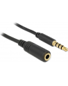 Delock Kabel Przedłużacz 3.5Mm Jack Czarny 2M (84667) - nr 14