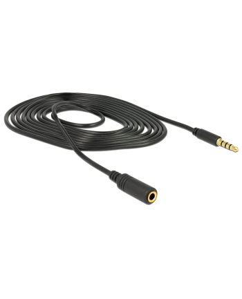 Delock Kabel Przedłużacz 3.5Mm Jack Czarny 2M (84667)