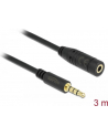Delock Kabel Przedłużacz 3.5Mm Jack 3M (84668) - nr 21