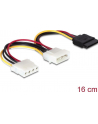 DeLOCK Cable Power SATA HDD > 2x 4pin male/female (60103) - nr 16
