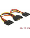 Delock Rozdzielacz SATA 15pin 0,15m (60143) - nr 13