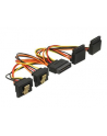 Delock SATA 15Pin - 4x 15Pin SATA, 15cm (60153) - nr 5