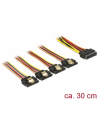 Delock 4x 15Pin SATA 1x 15Pin SATA 30cm (60157) - nr 3