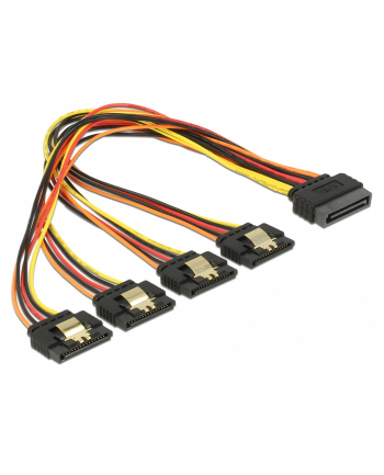 Delock 4x 15Pin SATA 1x 15Pin SATA 30cm (60157)