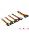 Delock 4x 15Pin SATA 1x 15Pin SATA 50cm (60158) - nr 2