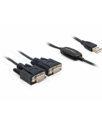 DeLOCK 2x RS232/USB 2.0 (61886)