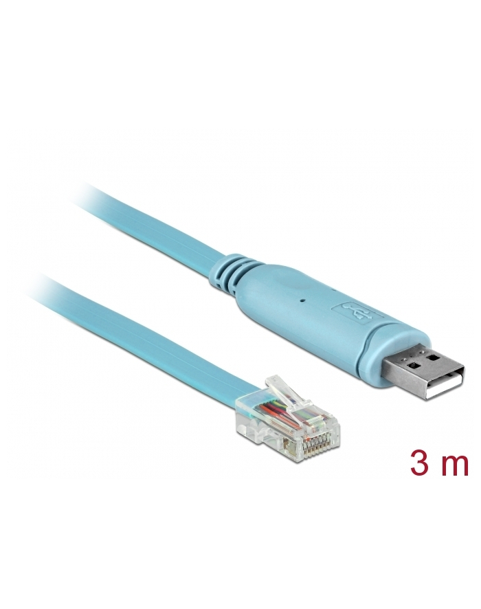 Delock USB - serial RJ45 3m (63289) główny