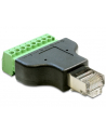 Delock Adapter RJ45 M - Terminal Block 8-pin (65389) - nr 1