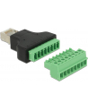 Delock Adapter RJ45 M - Terminal Block 8-pin (65389) - nr 15