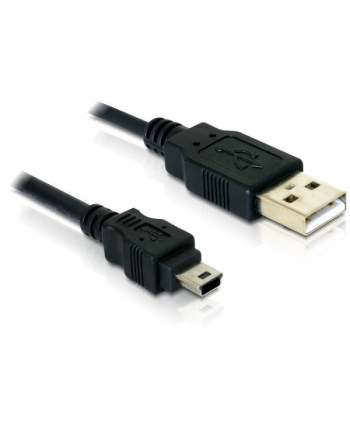 DeLOCK Cable USB 2.0 > USB-B mini 5pin male/male (82252)