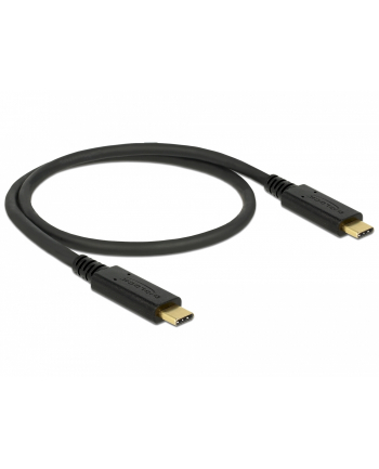 Delock Kabel USB Delock USB 3.1 Gen2 C > C 3A 0.5m (83042)