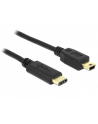 Delock USB C-miniUSB M/M 0,5m Czarny (83335) - nr 6