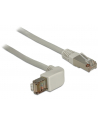 Delock Patchcord Cat.6 SSTP wtyczka kątowa 1m (83645) - nr 1
