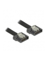 Delock Przewód SATA FLEXI 6 Gb/s o dł. 30 cm czarny metalowe zaciski 83840 (83840) - nr 4