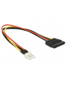 Delock SATA 15Pin - Floppy 4Pin 0.24m 83877 (83877) - nr 1