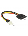 Delock SATA 15Pin - Floppy 4Pin 0.15m 83918 (83918) - nr 11