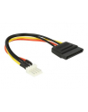 Delock SATA 15Pin - Floppy 4Pin 0.15m 83918 (83918) - nr 5