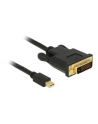 Delock Mini DisplayPort DVI 0.5m Czarny (83987) - nr 14