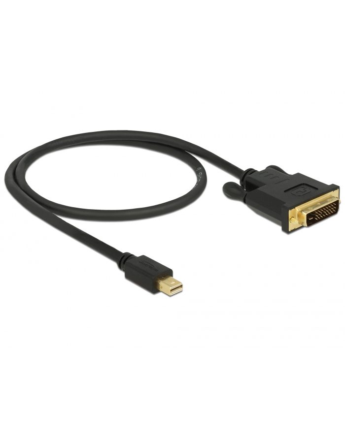 Delock Mini DisplayPort DVI 0.5m Czarny (83987) główny