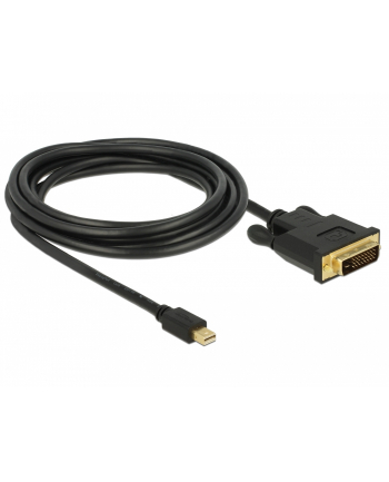 Delock Mini DisplayPort DVI 3m Czarny (83990)