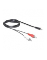 Delock Minijack 3.5 RCA (Cinch) x2 5m Czarny (84212) - nr 6