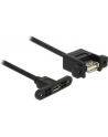 Delock Kabel USB Micro B - USB A 0.25m Czarny (85109) - nr 17