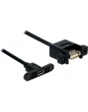 Delock Kabel USB USB A - USB A 0.25m Niebieski (85111) - nr 12