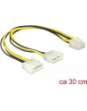 Delock Molex 2x4Pin EPS 8Pin 30cm (85453) - nr 6