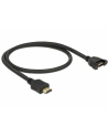 Delock HDMI - HDMI 0.5m Czarny (85463) - nr 3