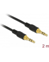 DELOCK KABEL  MINIJACK 3.5 MM - MINIJACK 3.5 MM, 2, CZARNY  (85549) - nr 19