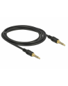 Kabel Delock MiniJack 3.5 mm - MiniJack 3.5 mm 2 Czarny (85598) - nr 3