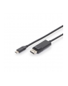 Digitus Kabel USB Digitus USB-C DisplayPort, 2m, Czarny (AK-300333-020-S) (AK300333020S) - nr 24