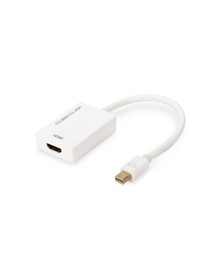 Digitus Mini DisplayPort - HDMI 0.2m Biały (AK-340416-002-W) główny