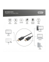 Digitus DisplayPort-DisplayPort 2m Czarny (DB340100020S) - nr 13