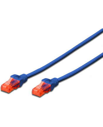 Digitus Patchcord U-UTP cat.6 LSZH 0,5m Niebieski (DK1617005B)