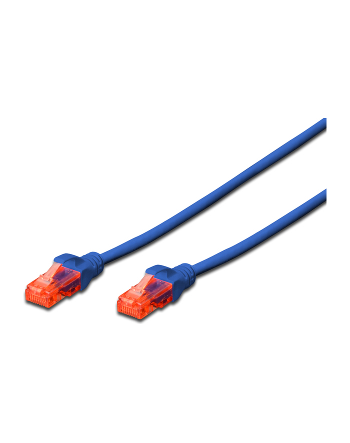 Digitus Patchcord U-UTP cat.6 LSZH 0,5m Niebieski (DK1617005B) główny