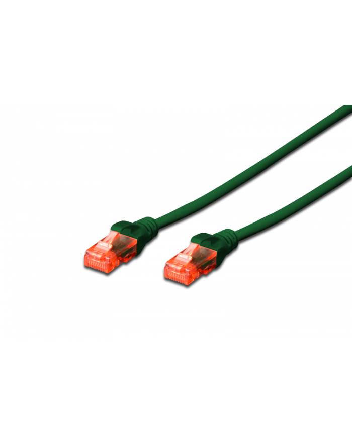 Digitus Patchcord U-UTP cat.6 LSZH 0,5m Zielony (DK1617005G) główny