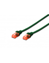 Digitus Patchcord U-UTP cat.6 LSZH 0,5m Zielony (DK1617005G) - nr 3