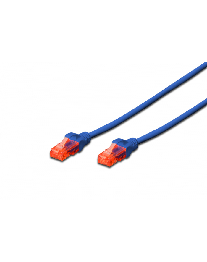 Digitus Patchcord U-UTP cat.6 LSZH 1m Niebieski (DK1617010B) główny