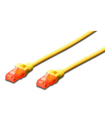 Digitus Patchcord U-UTP cat.6 LSZH 2m Żółty (DK1617020Y)