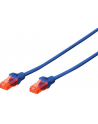 Digitus Patchcord U/UTP Cat6 5m niebieski (DK-1614-050/B) - nr 16