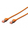 Digitus Patchcord CAT6 S-ftp.6 0,5m Pomarańczowy (DK1644005OR) - nr 3