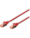 Digitus RJ-45/RJ-45 kat.6 S/FTP Czerwony 10m (DK1644100R) - nr 10