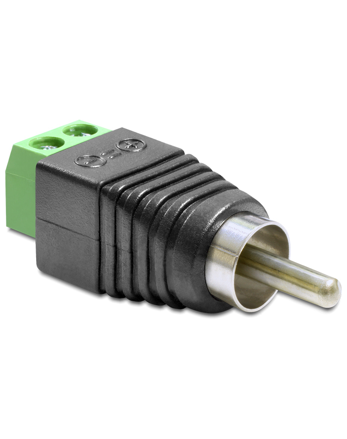 Delock RCA męski - Terminal Block 2-pin (65417) główny