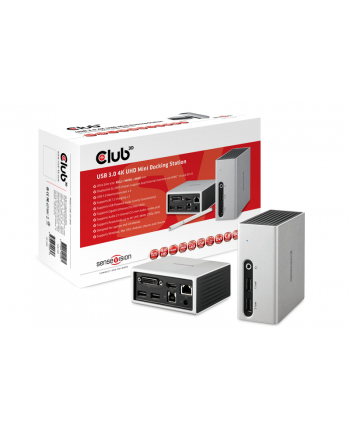 Club 3D Stacja/replikator SenseVision USB 3.0 4K UHD Mini Docking Station (CSV3104D)