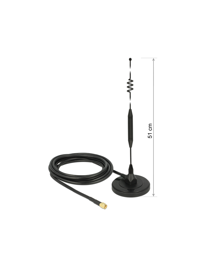 Antena Delock LTE SMA 6,0dBi (12429) główny