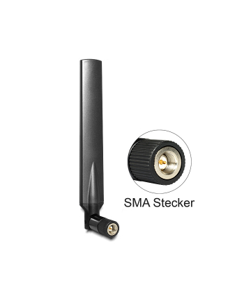 Delock LTE SMA, wzmocnienie sygnału 2,8 dB, -10 - +55°C (88451)