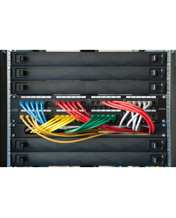 Digitus Czarny panel do szaf Rack 1U (DN97651)