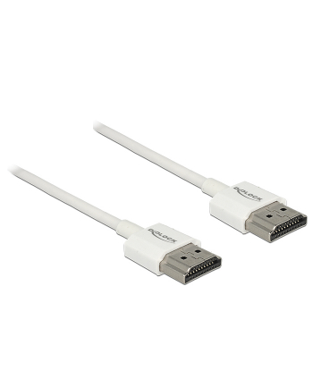 Delock Kabel HDMI - HDMI 0.25m Biały (85120)