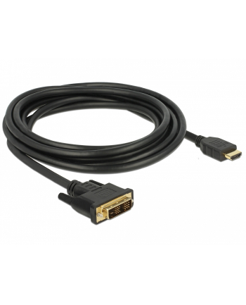 Kabel Delock DELOCK Kabel DVI 18+1 St > HDMI-A St 3.0m schwarz